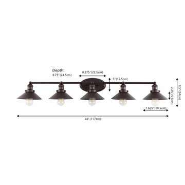 July Metal Shade Sconce